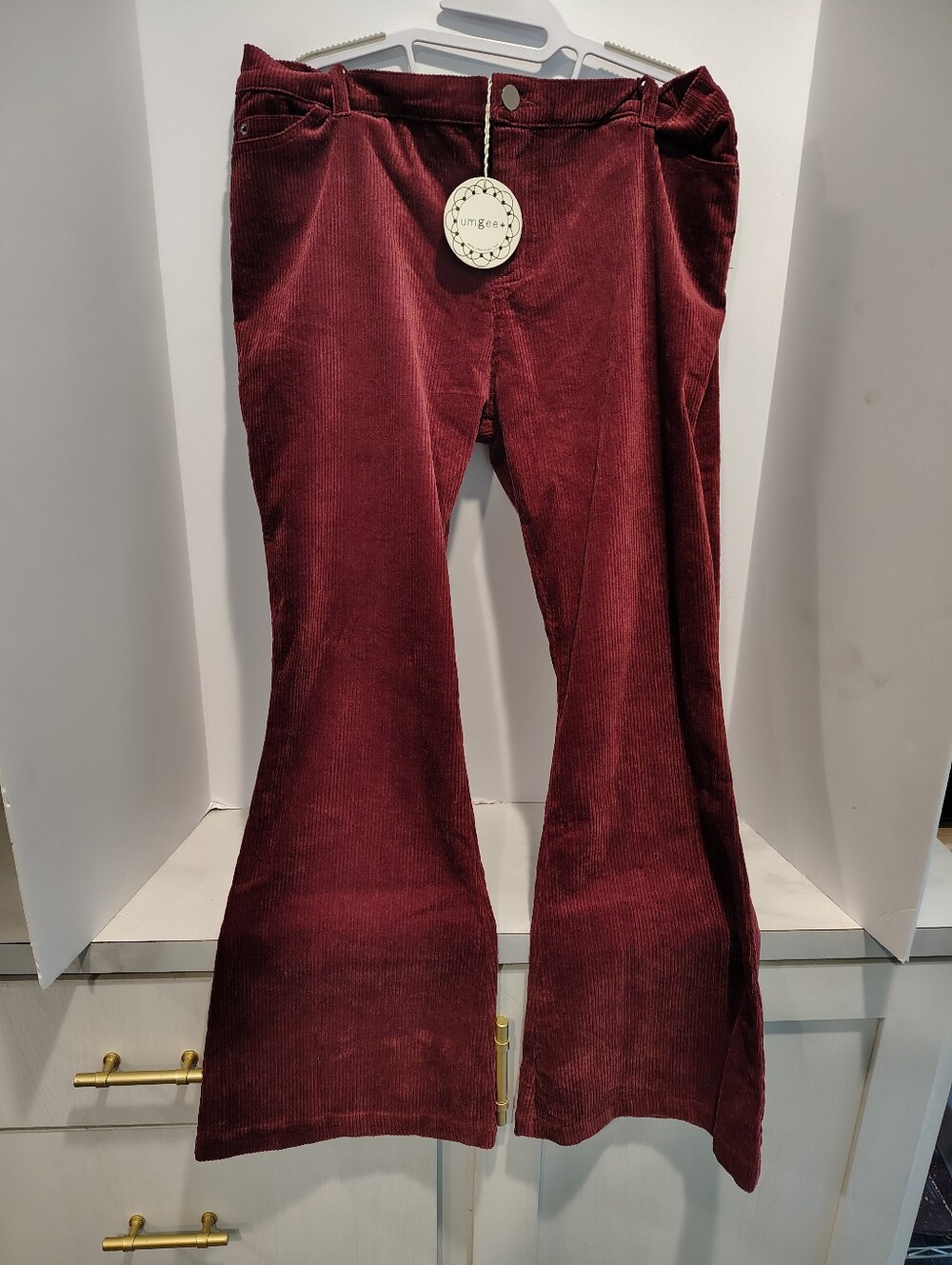 Umgee Plus Courderoy Pants